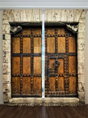 Фотошторы Старинная дверь